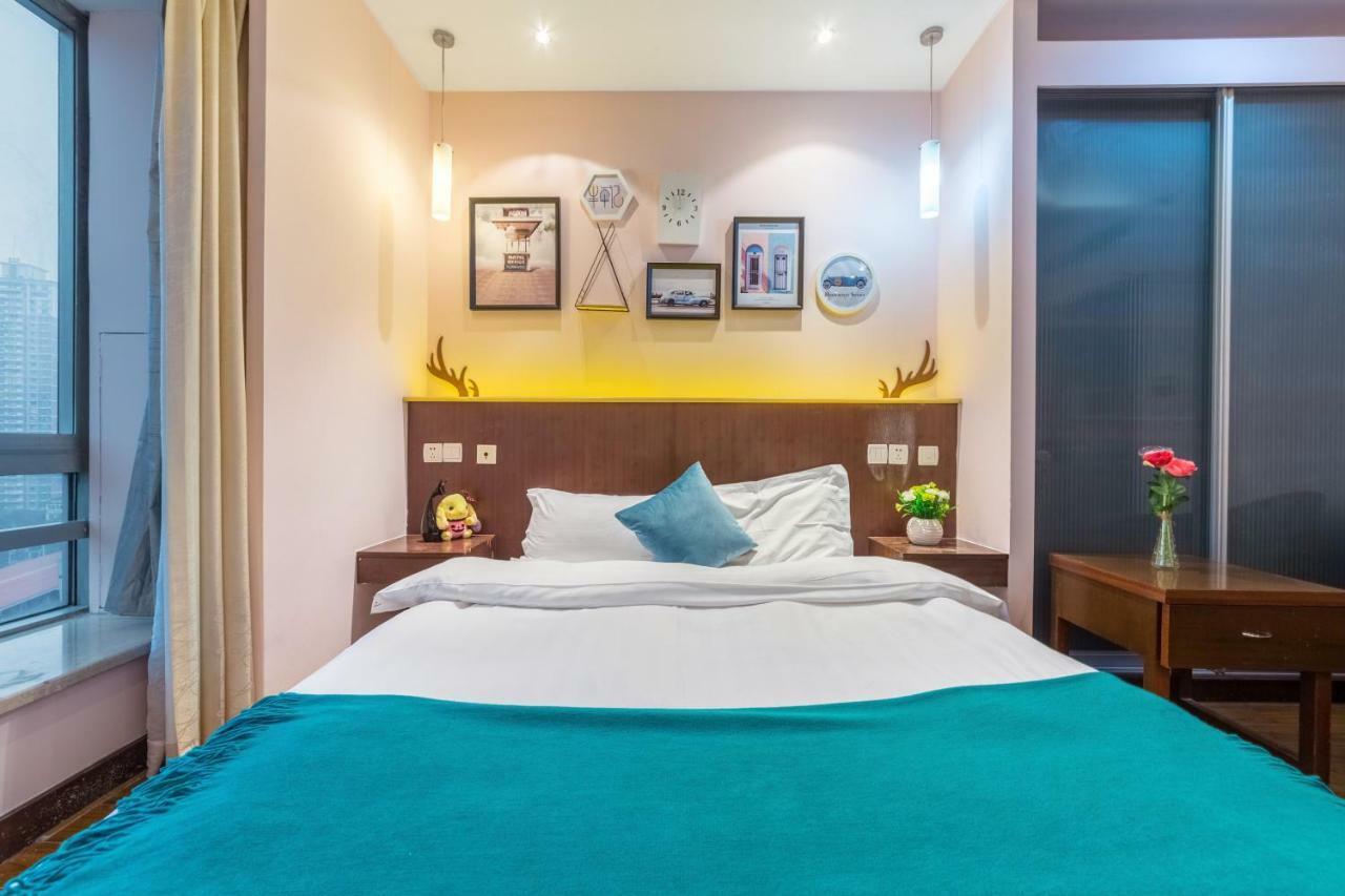 Shanghai Jiarong Hotel Apartment Bagian luar foto