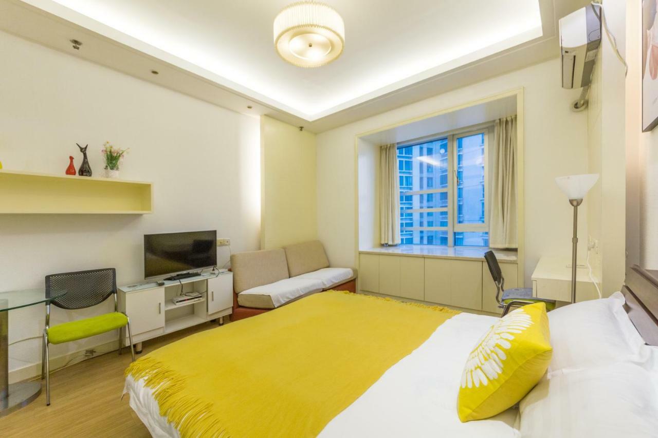 Shanghai Jiarong Hotel Apartment Bagian luar foto