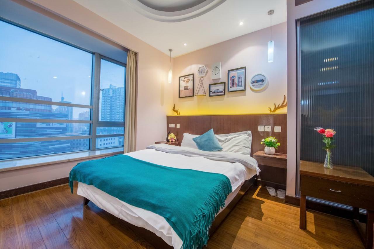 Shanghai Jiarong Hotel Apartment Bagian luar foto
