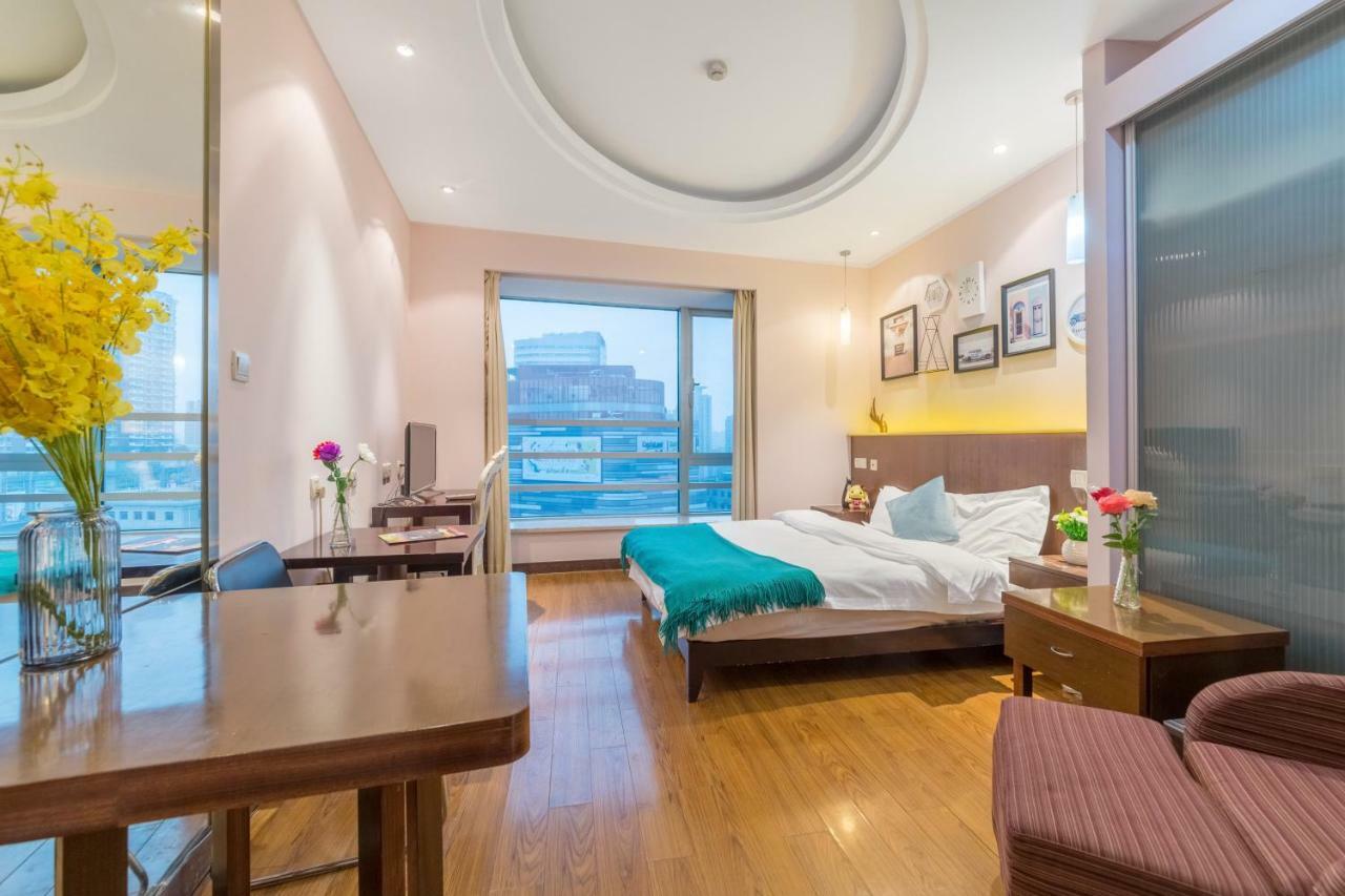 Shanghai Jiarong Hotel Apartment Bagian luar foto