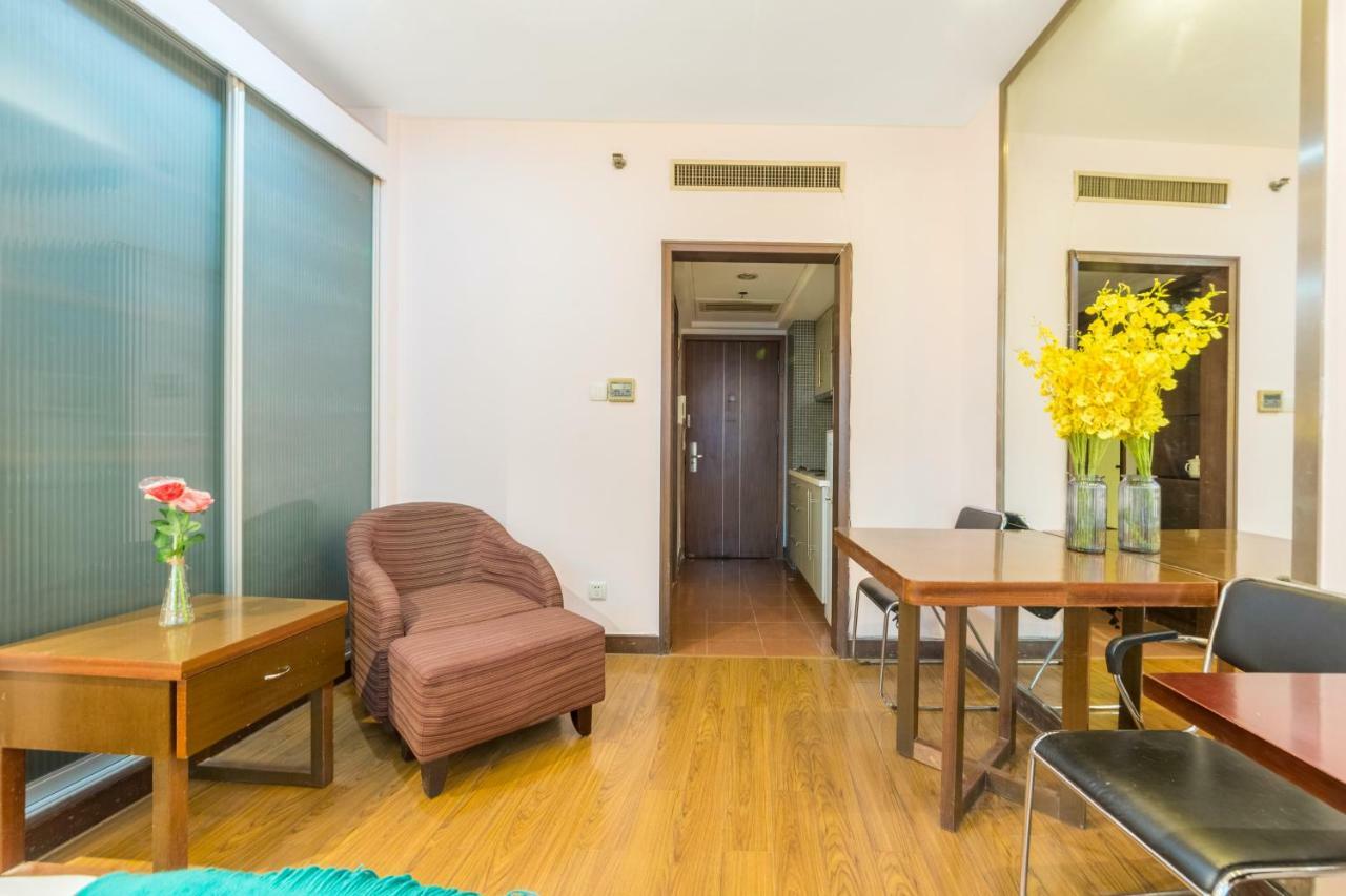 Shanghai Jiarong Hotel Apartment Bagian luar foto