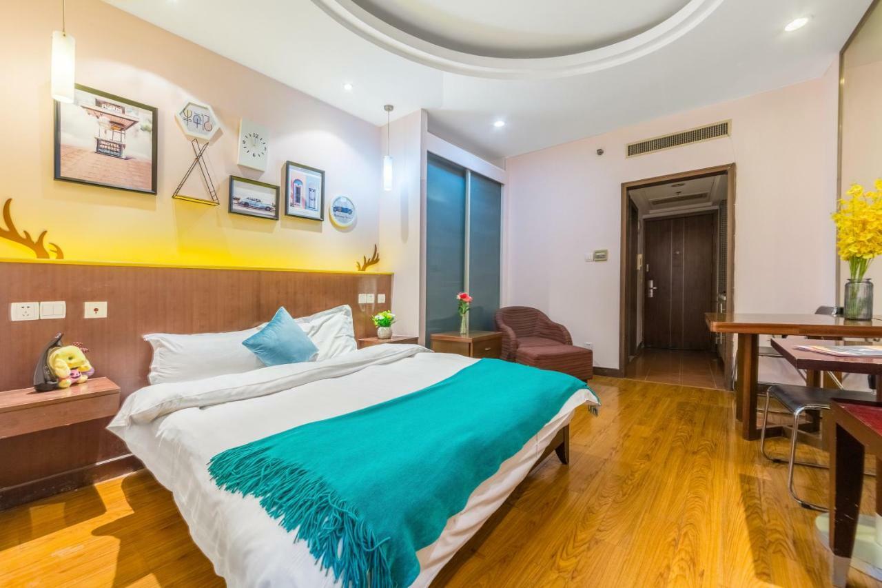 Shanghai Jiarong Hotel Apartment Bagian luar foto