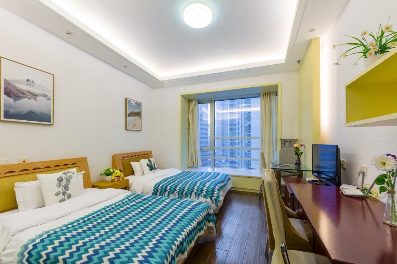 Shanghai Jiarong Hotel Apartment Bagian luar foto