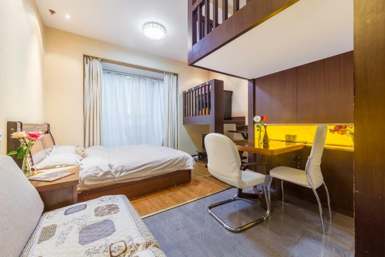Shanghai Jiarong Hotel Apartment Bagian luar foto