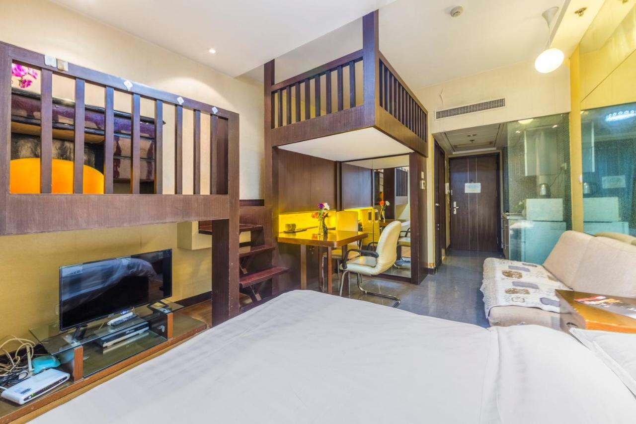 Shanghai Jiarong Hotel Apartment Bagian luar foto