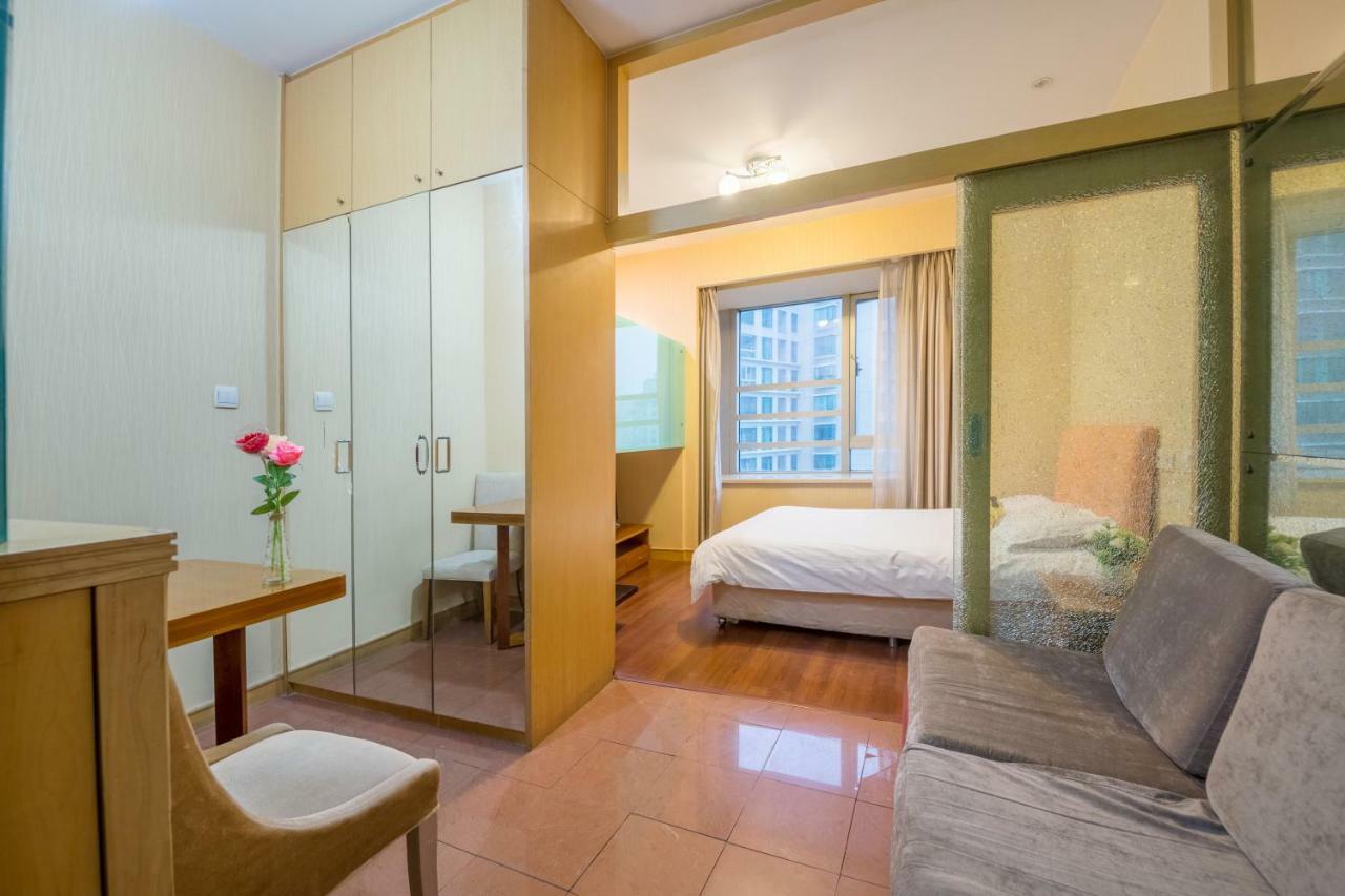 Shanghai Jiarong Hotel Apartment Bagian luar foto