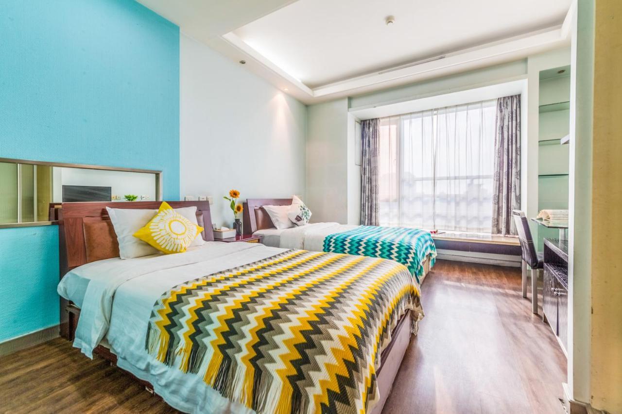 Shanghai Jiarong Hotel Apartment Bagian luar foto