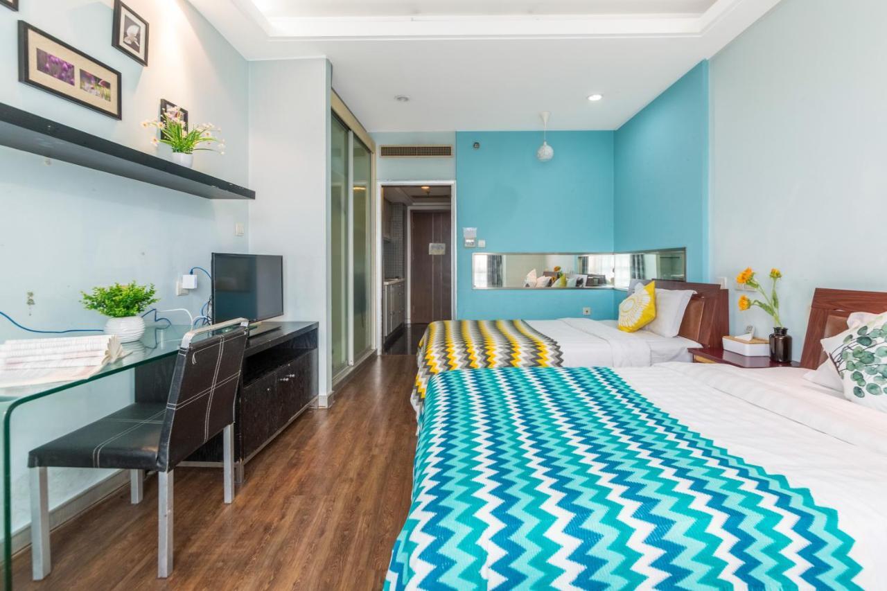 Shanghai Jiarong Hotel Apartment Bagian luar foto