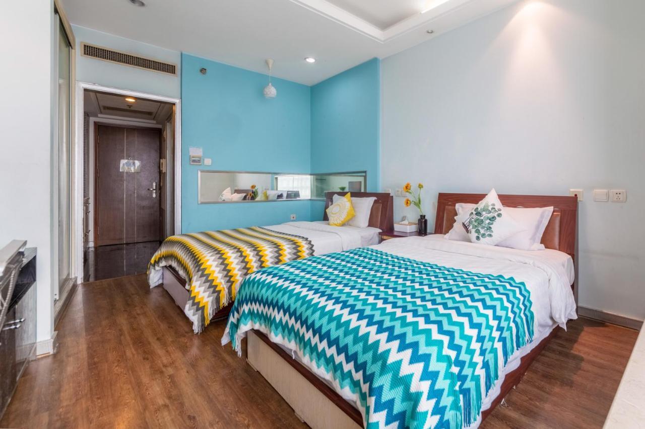Shanghai Jiarong Hotel Apartment Bagian luar foto