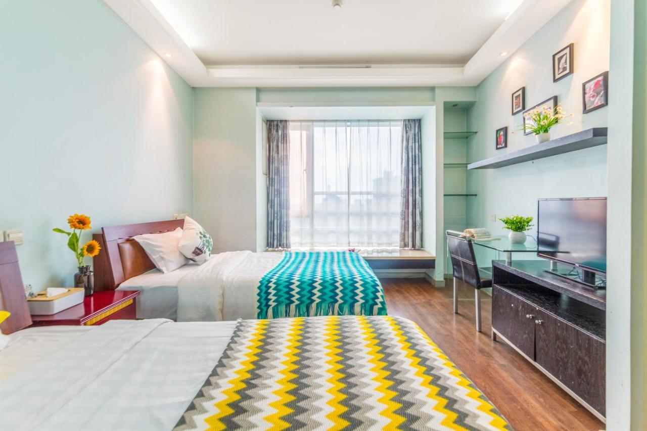 Shanghai Jiarong Hotel Apartment Bagian luar foto